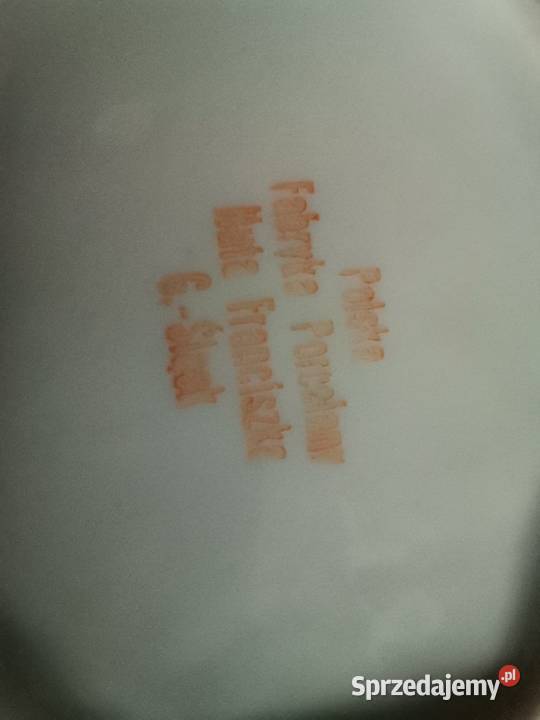 Stary mlecznik porcelana Śląska Huta Franciszka Katowice