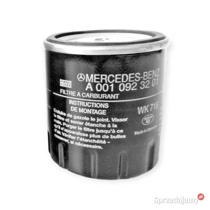 MERCEDES OM615 OM616 Filtr paliwa ORYGINAL Pozostałe