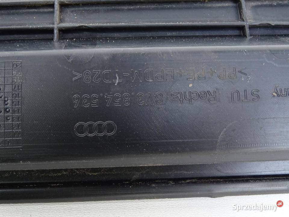 LISTWA NAKŁADKA PROGU PROGOWA PRAWA SLINE