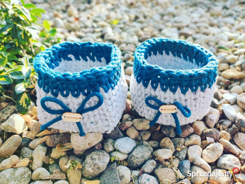 Koszyki na szydelku Gdańsk