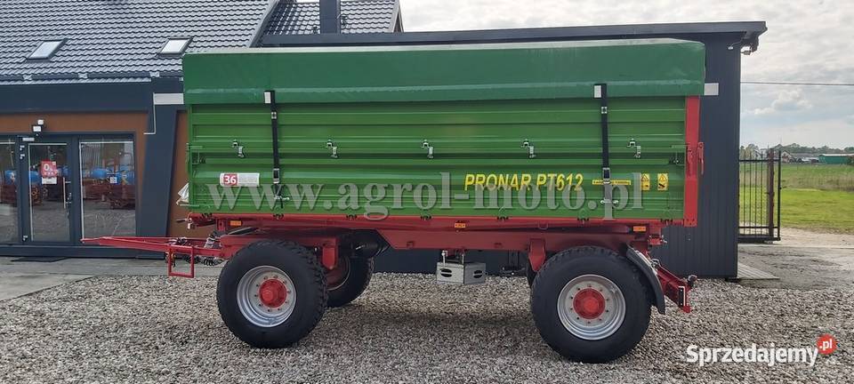 Przyczepa Pronar PT612 12 ton PT610 T680 METAL Pasłęk