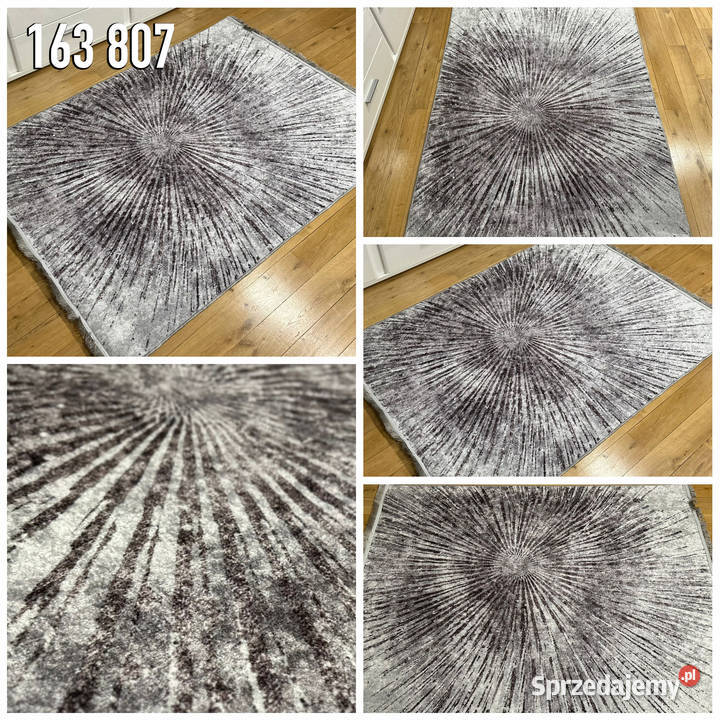 NOWOCZESNY DYWAN 130X190 PRINT 163807 CIENKI