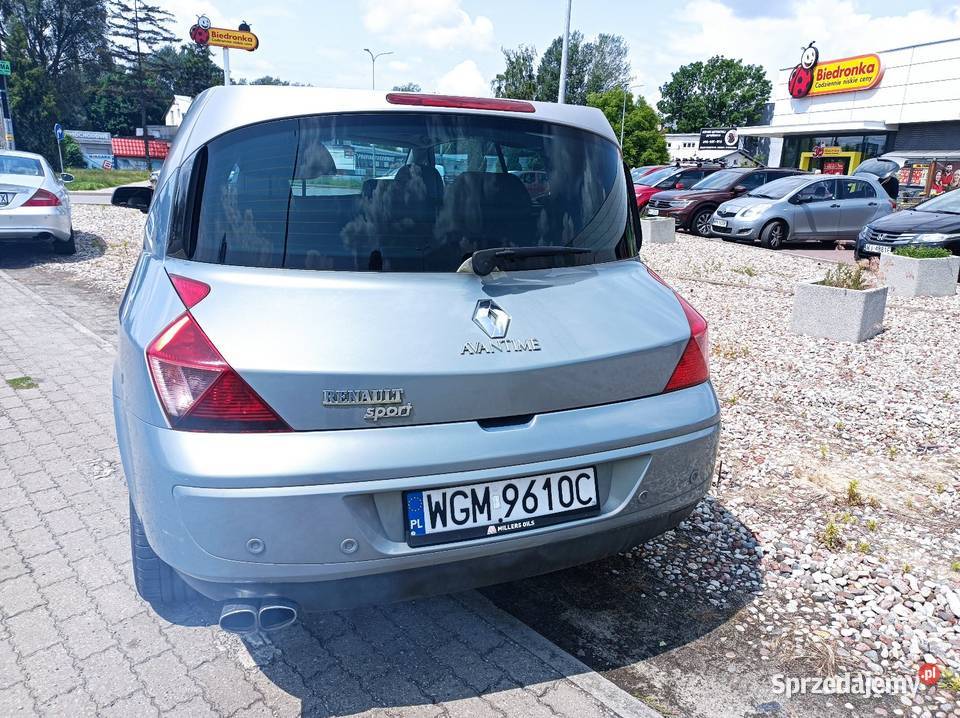 Suuper Avantime 22dci manual zamiana autoalarm Pruszków sprzedam
