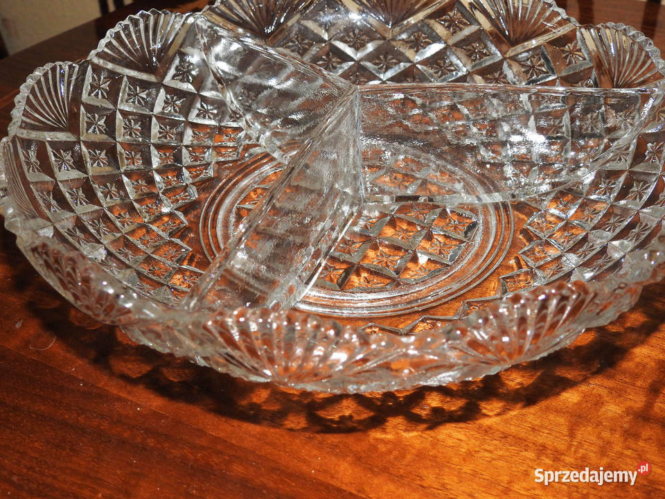 Salaterka szklana w stylu PRL 24 podkarpackie Przemyśl