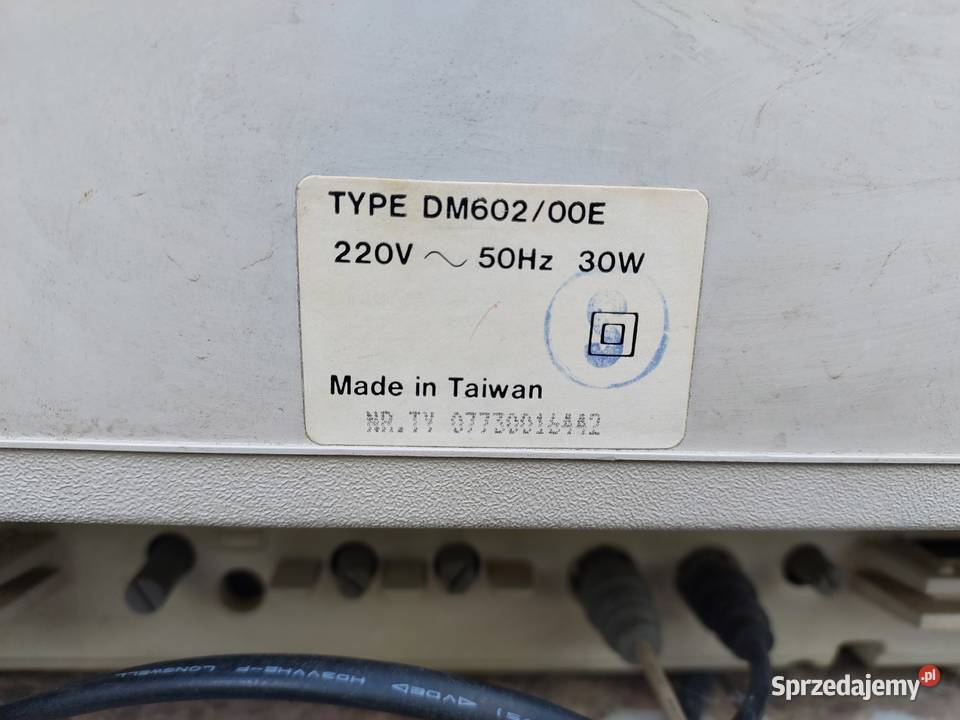 Stary monitor Commodore DM60200E niesprawny pomorskie Tczew sprzedam