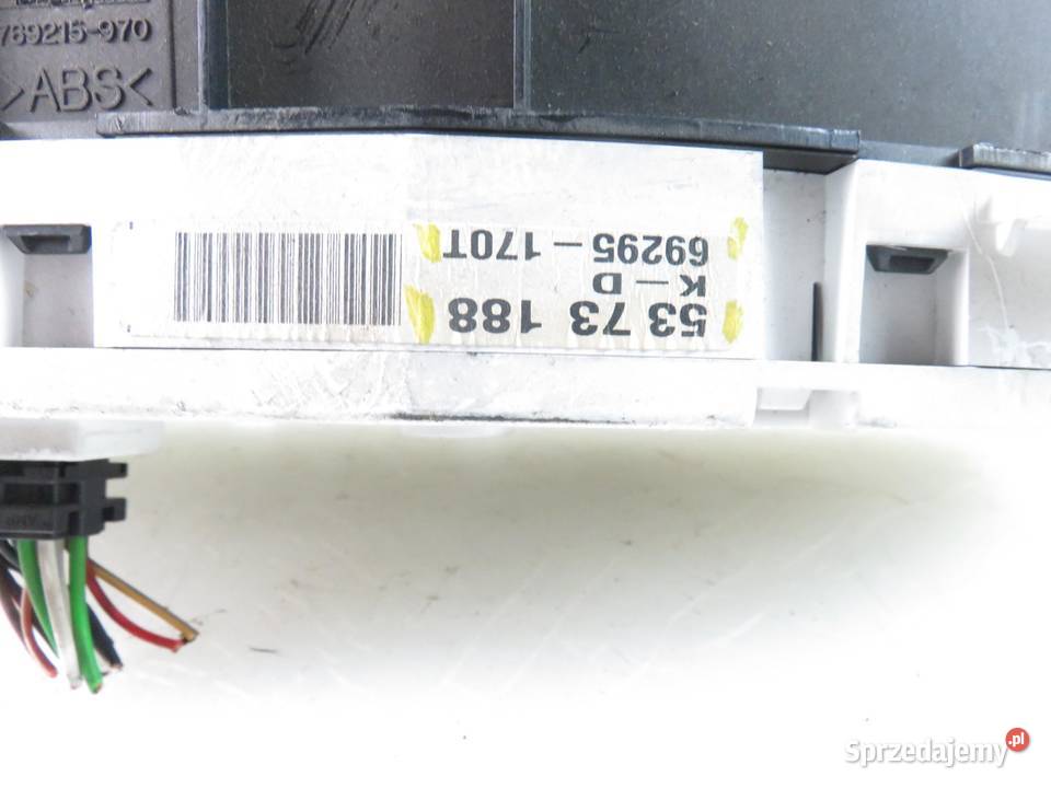 LICZNIK SAAB 93 22 TiD 69295170T osobowe małopolskie