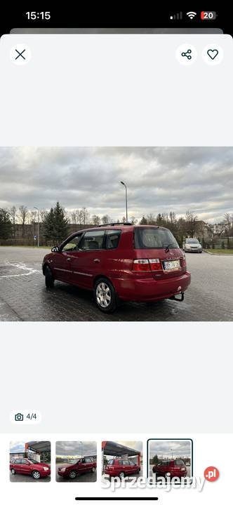 Kia Carens 20 CRDi 112 2003 HAK 112KM