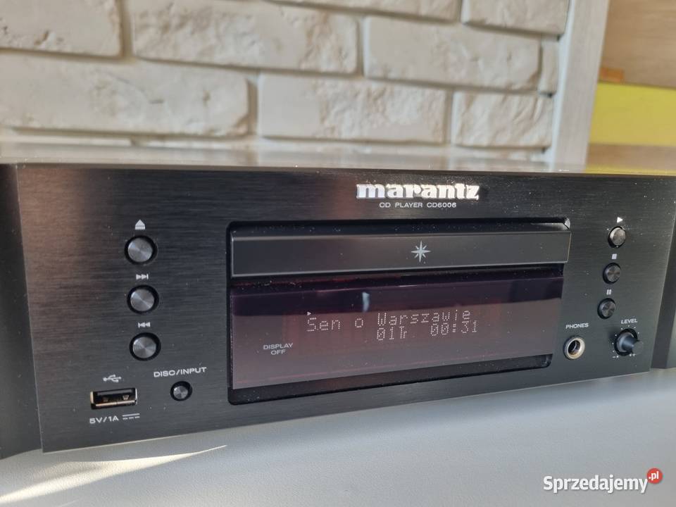 Odtwarzacz CD MARANTZ CD6006 Solnica