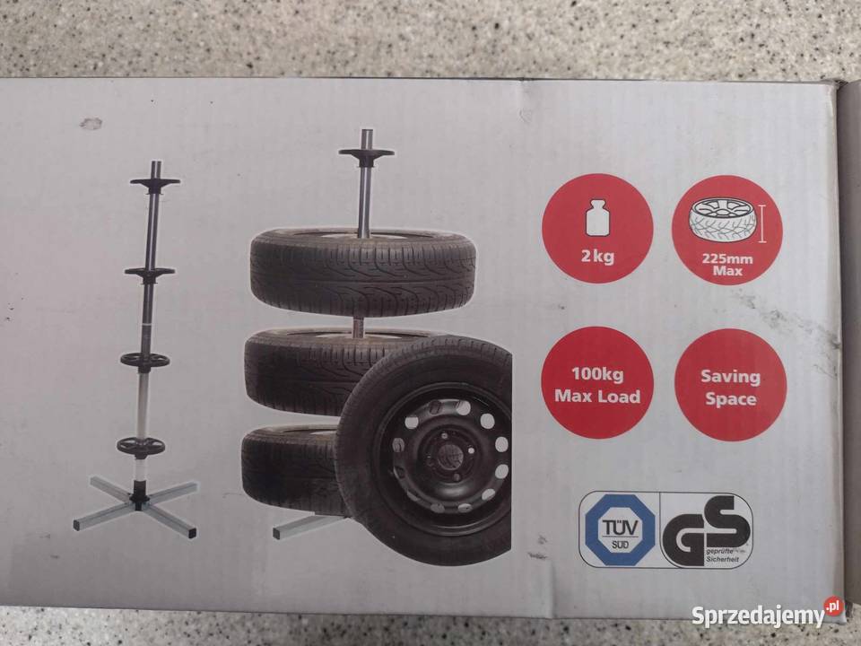 Stojak na koła opony do garażu regał wieszak Narzędzia warsztatowe Warszawa sprzedam