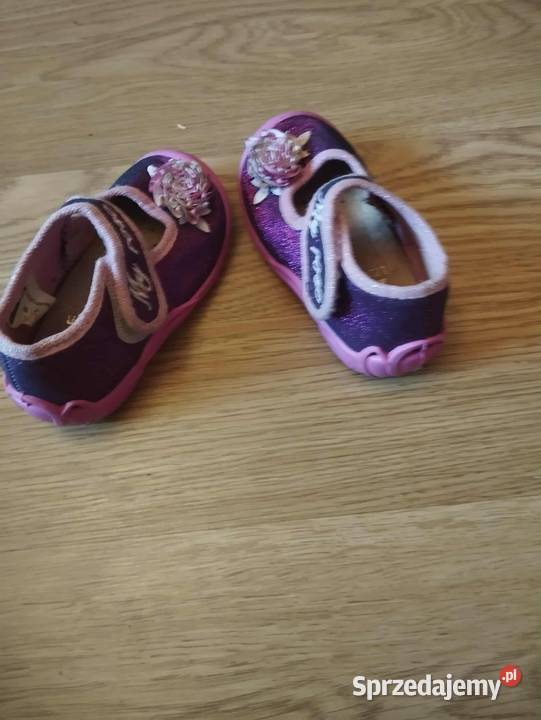 Fioletowe kapcie fioletowy Gorzów Wielkopolski