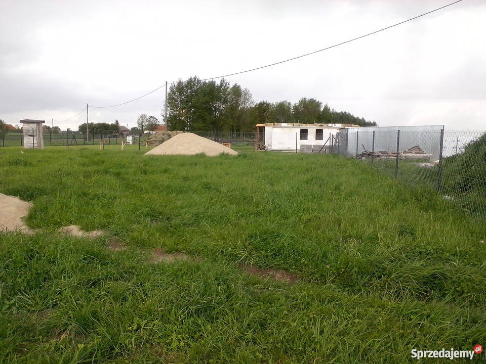 Ogrodzona działka budowlana pod budowę piasek i Nidzica