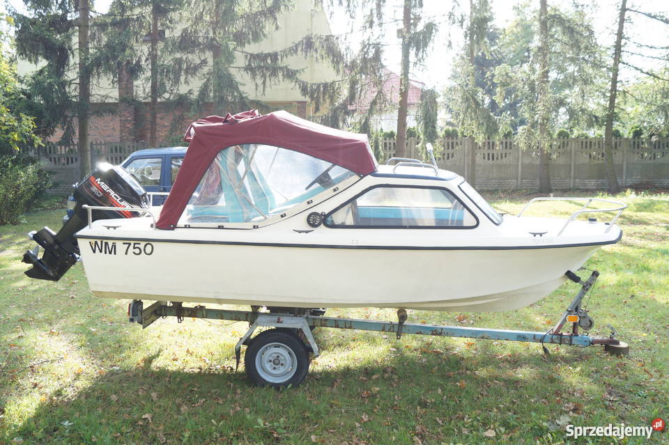 Łódź Motorowa Rybitwa Motorówka Silnik Mercury Warszawa sprzedam