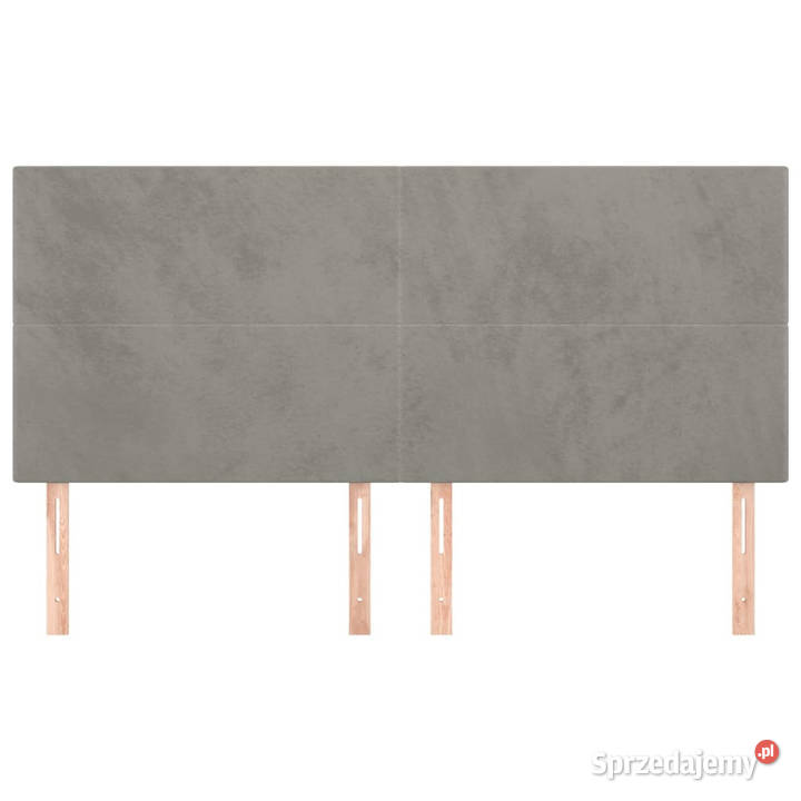 Zagłówki do łóżka 4 jasnoszary 100x5x7888 Warszawa sprzedam