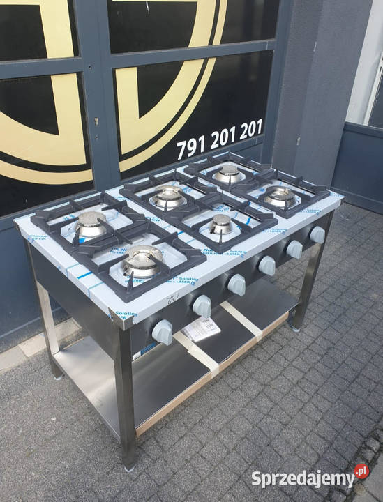 Nowa Kuchnia Gazowa 6 Palnikowa 325 kW STALGAST Ostrów Wielkopolski