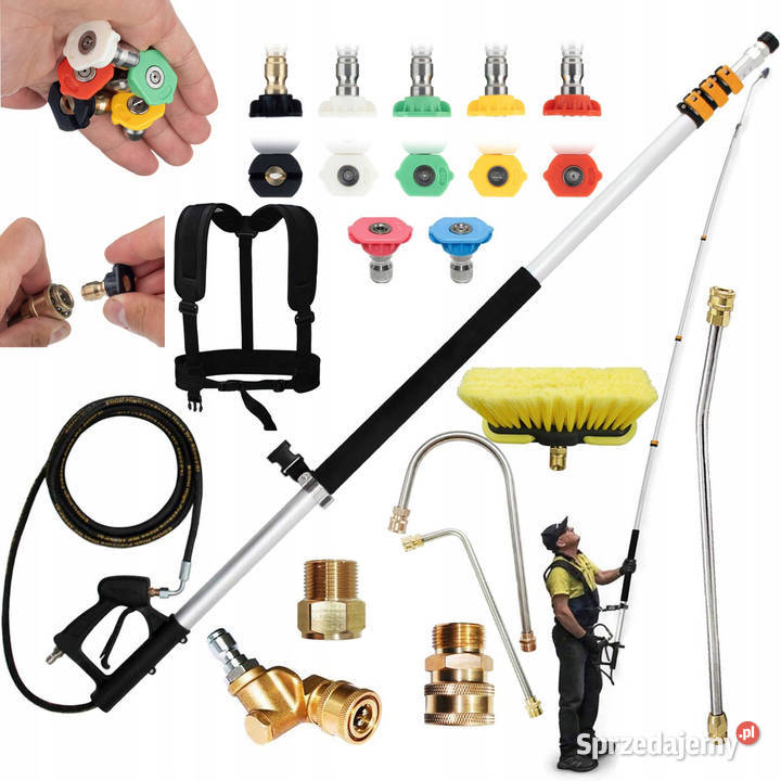 Lanca Teleskopowa 63m do Myjek Ciśnieniowych małopolskie Ludźmierz