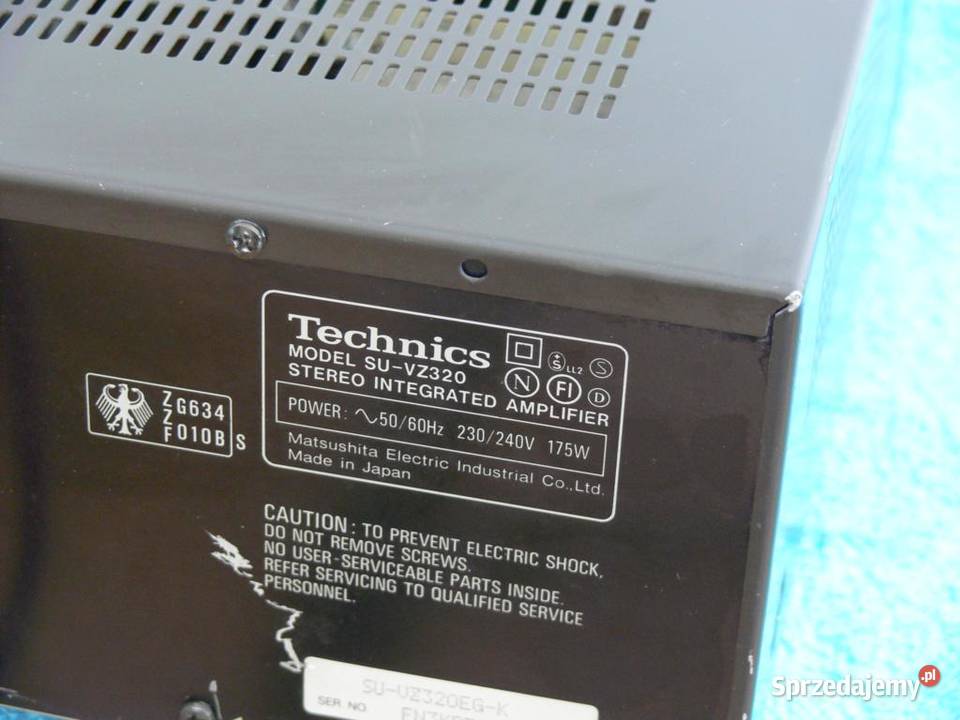 Wzmacniacz Technics SUVZ320 sprawny WYSYŁKA Jasło