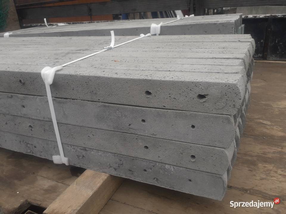 Słupki betonowe 220 mb lubelskie Karmanowice
