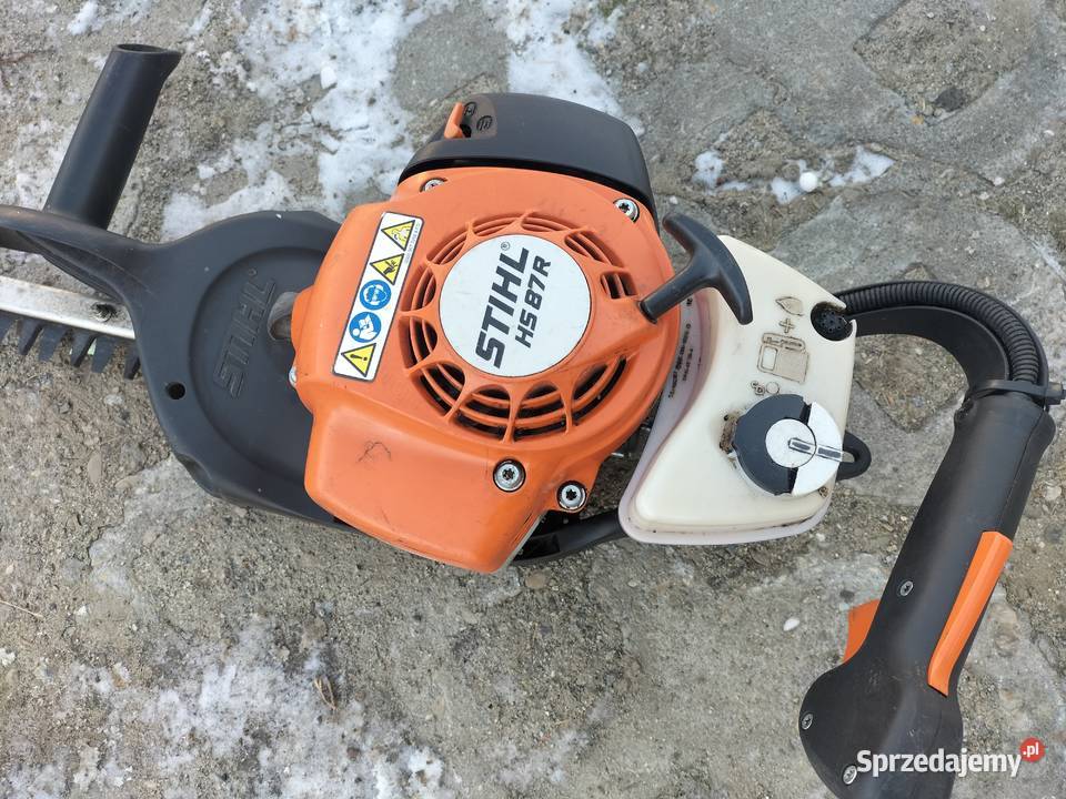 Nożyce spalinowe STIHL HS87R podkarpackie Wróblik Królewski