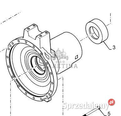 Holland T8330 T8360 T8390 T8420 Koszyk Obudowa Jastrzębniki sprzedam