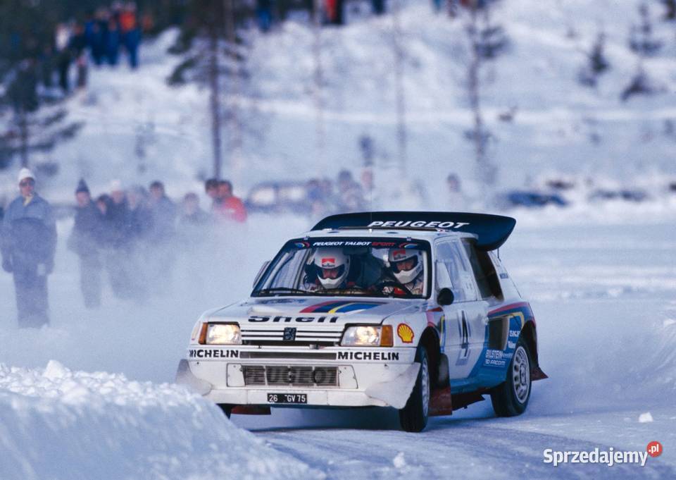 Plakaty A3 WRC Rajdówki Subaru Audi Lancia wielokolorowy
