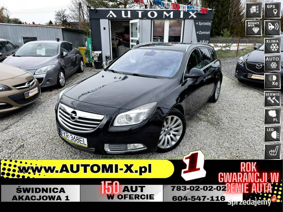Opel Insignia LED NAVI Alu 18 Super utrzymana Insignia dolnośląskie Świdnica