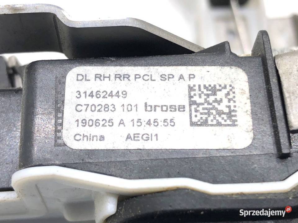 ZAMEK DRZWI PRAWY TYŁ VOLVO S90 II SedanLimuzyna podkarpackie