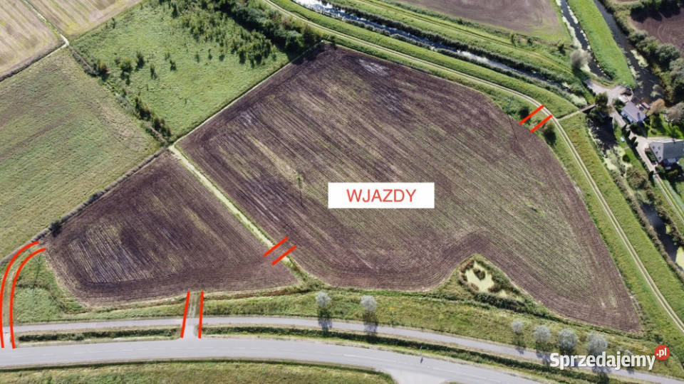 25 ha S7 teren inwestycyjny magazynowy 10 min pomorskie Cedry Małe