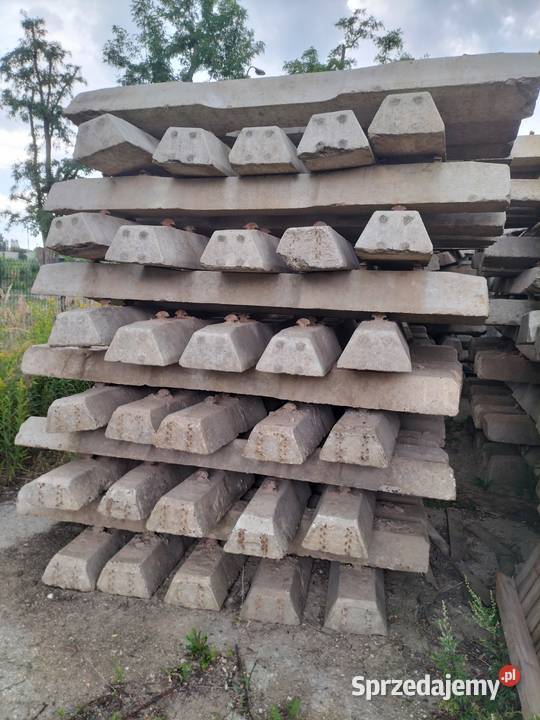 Podkłady kolejowe betonowe Warszawa