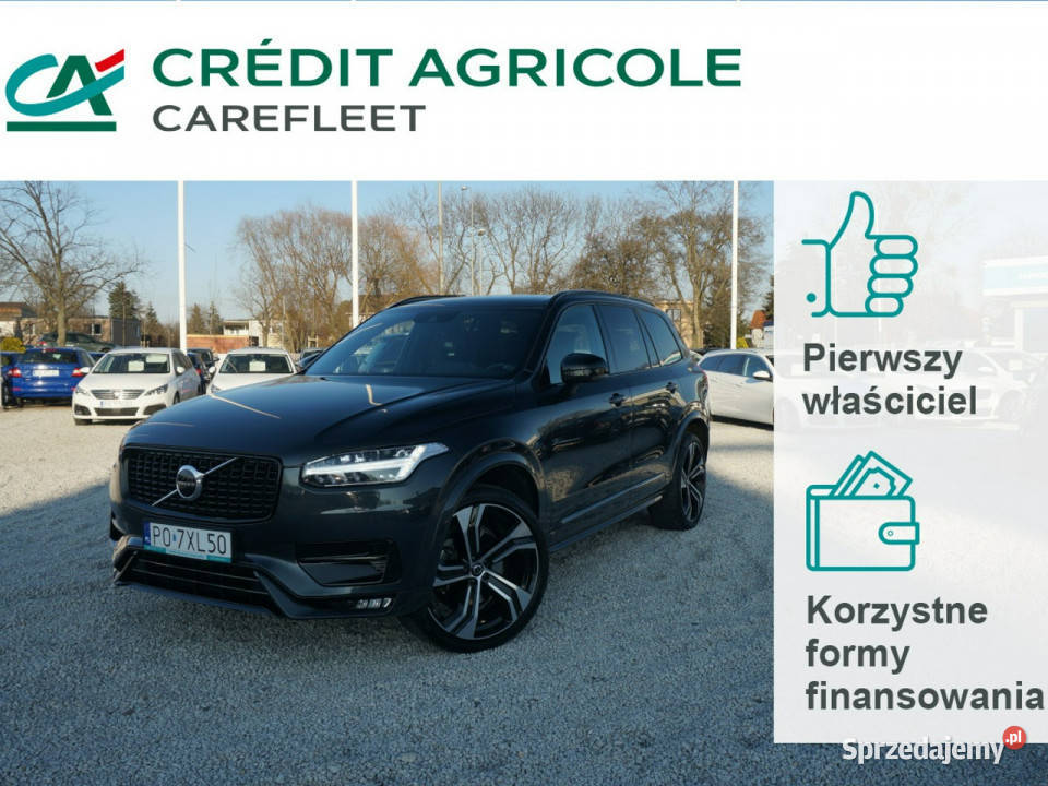 Volvo XC 90 B5 D AWD235 RDesign MHEV Salon aluminiowe felgi Poznań