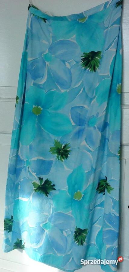 Kolorowa zwiewna spódnica długa Urokliwa i baard Jelenia Góra