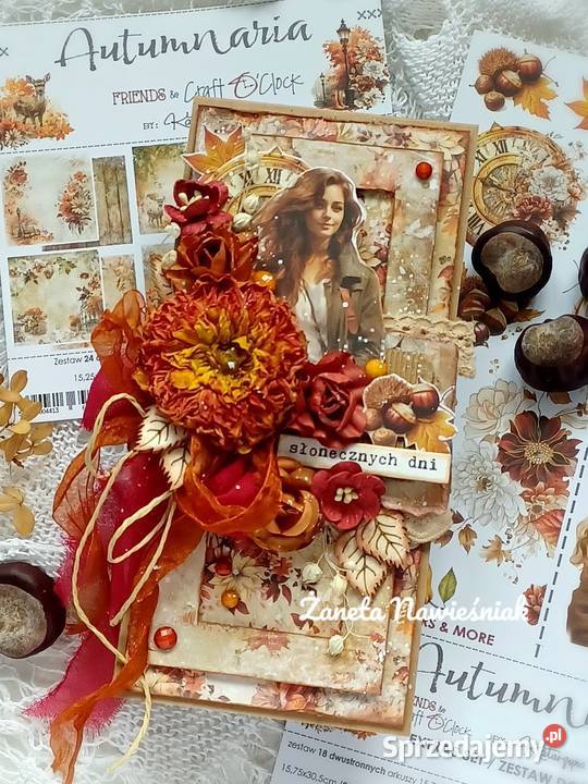 KARTKA URODZINOWA z pudełkiem Mszana Dolna sprzedam