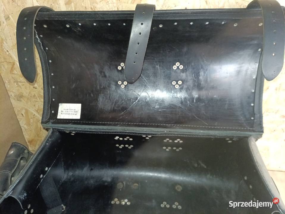Duża sakwa kufer centralny 62 chopper wielkopolskie Lisków