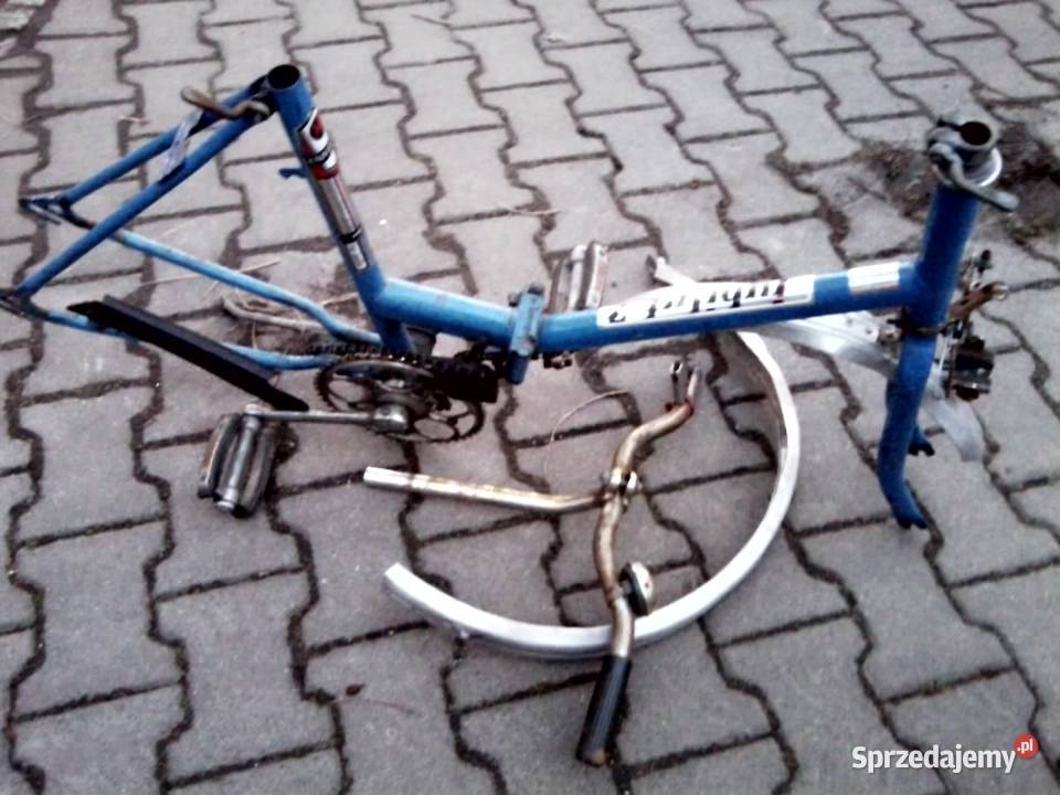 Rama roweru składak Romet Jubilat 2 produkcji Części i akcesoria Knurów