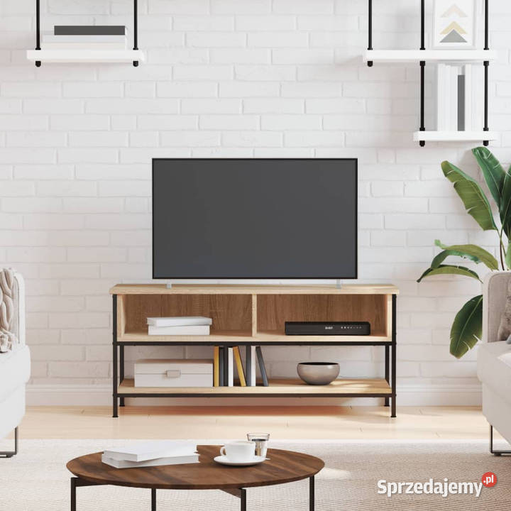 Szafka pod TV dąb sonoma 100x35x45 materiał Warszawa