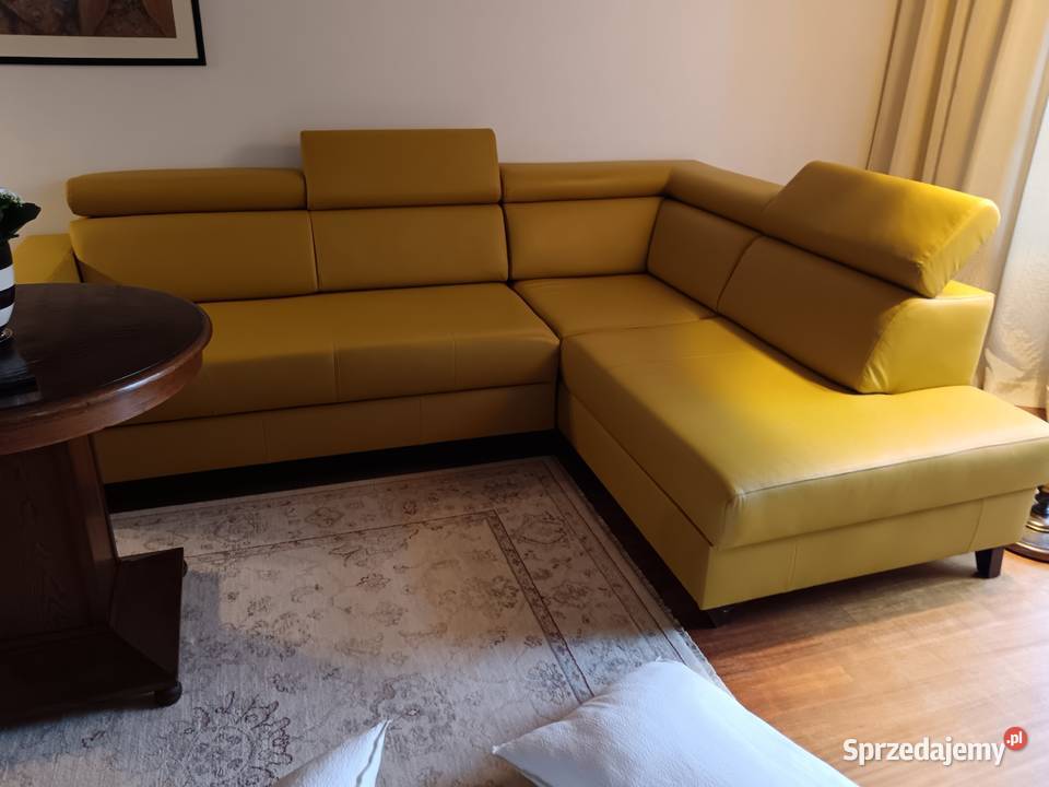 naroznik skorzany stan idealny