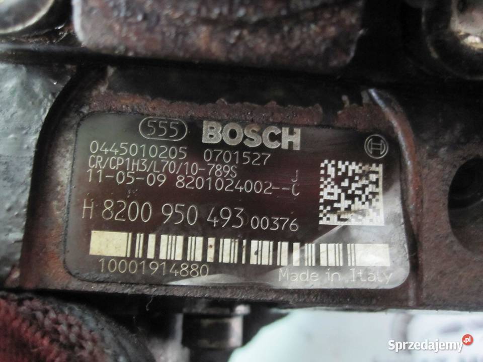 TRAFIC VIVARO 20 DCI M9R786 114 12r pompa