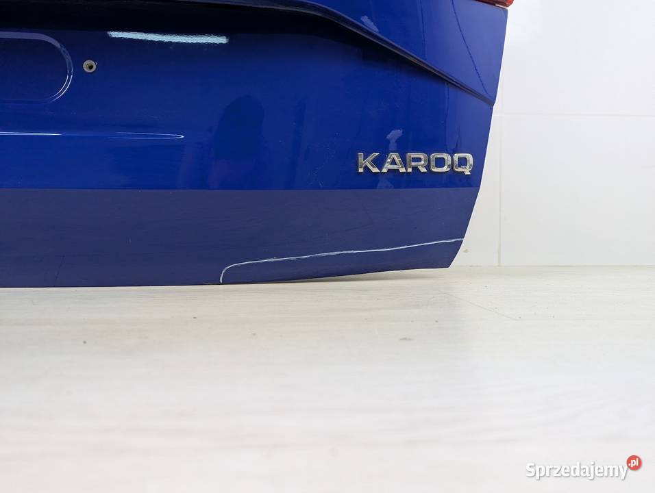 KLAPA BAGAŻNIKA SKODA KAROQ 01835 KOD LAKIERU Białystok