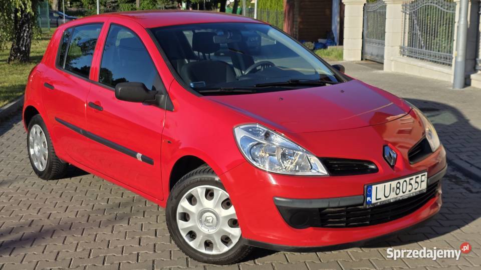 RENAULT CLIO 12 B 70 Klima Przebieg 113557tkm klimatyzacja Zamość