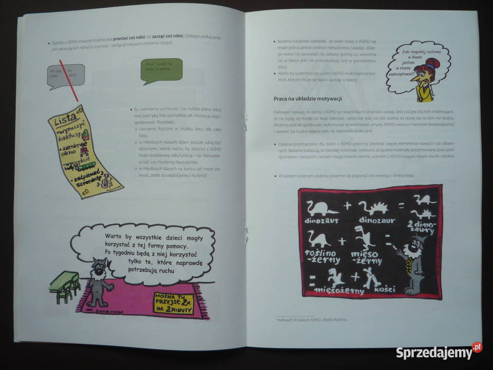 ADHD i szkoła Poradnik nauczycieli Rok wydania 2010 sprzedam
