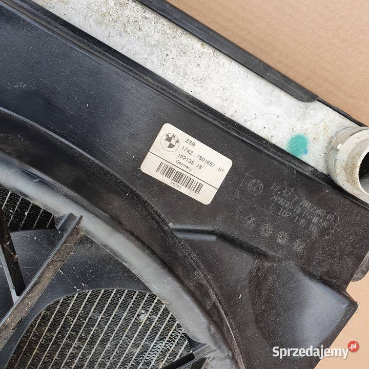 BMW E60 E61 LIFT PAS PRZEDNI CHŁODNICE KOMPLRT Trzciel