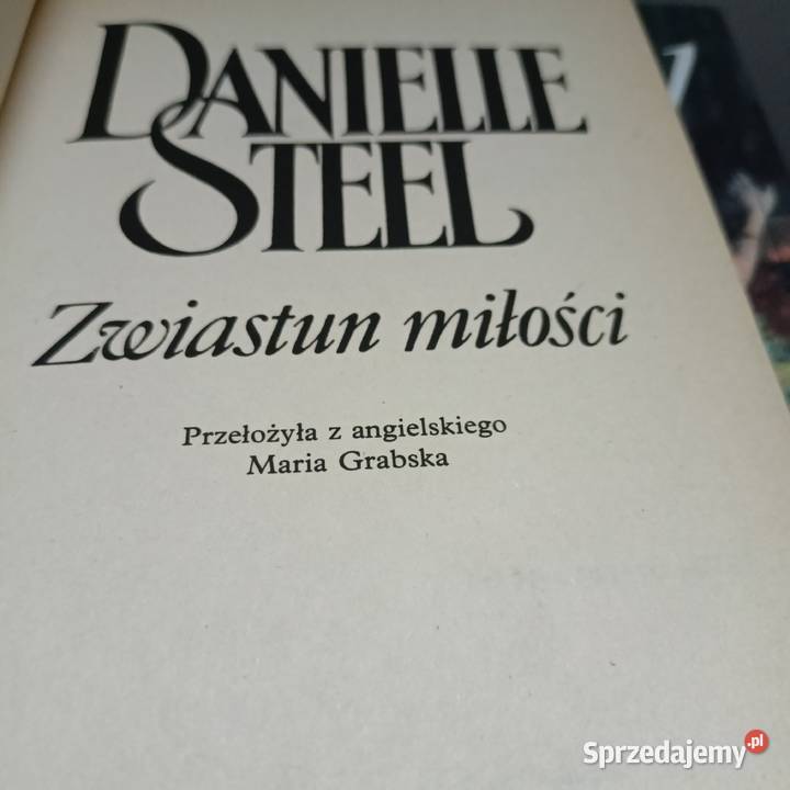 Zwiastun miłości Steel romanse literatura Warszawa sprzedam