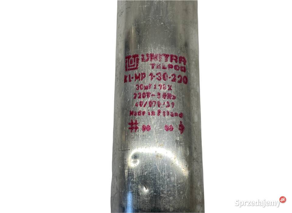 Kondensator Unitra Telpod 3 PRL Kraków
