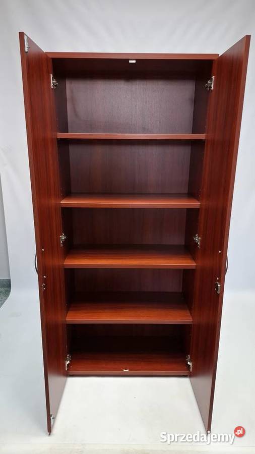 Szafa biurowa aktowa wysoka 5oh wiśnia Biuro wielkopolskie Poznań sprzedam