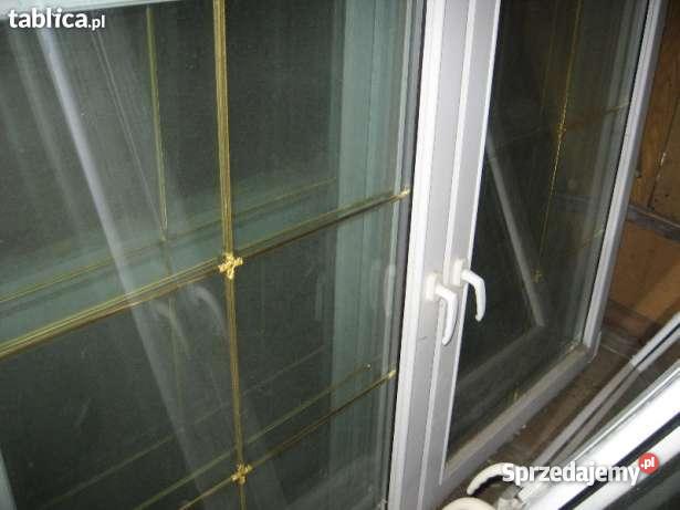 4 okna złotą kratką Cenę Sączów