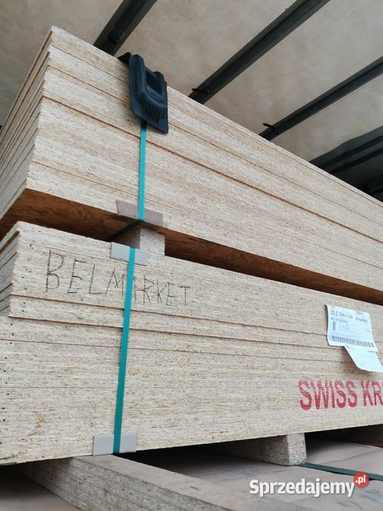 Płyta OSB 3 SWISS KRONO 25x125 22mm 9121518 pw Materiały budowlane śląskie Bielsko-Biała