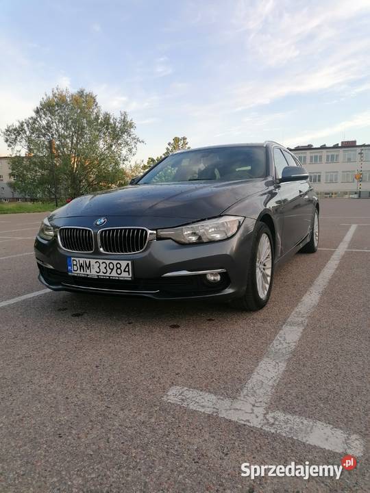 Ładne BMW 316d luxury line wielofunkcyjna kierownica