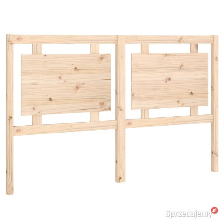 Wezgłowie łóżka 1555x4x100 lite drewno sosnowe