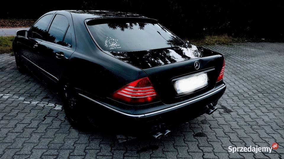 Mercedes S320 w220 V6 M112 LPG kamera cofania Środa Śląska