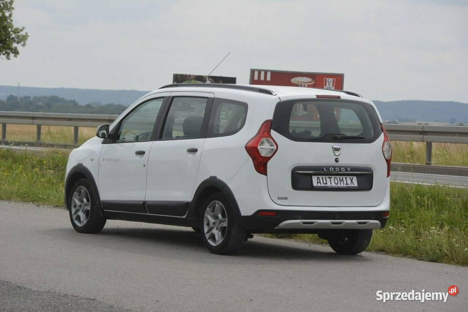 Dacia Lodgy 12 TCe nawi doinwestowany gwarancja ASR (kontrola trakcji) Sędziszów Małopolski sprzedam