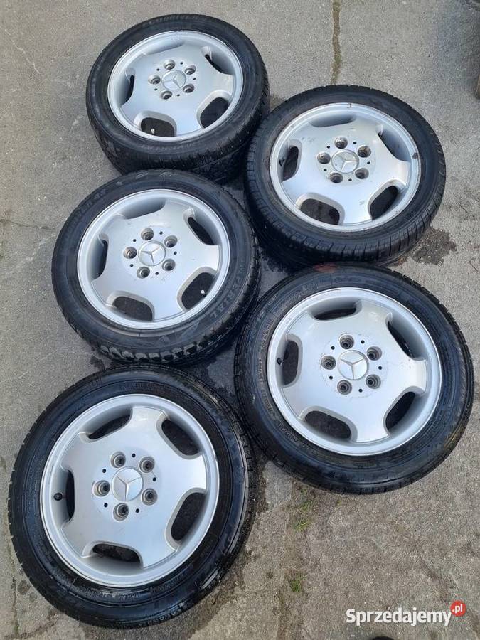 Felgi aluminiowe Mercedes A klasa 15 5 sztuk Samochodowe Zgierz